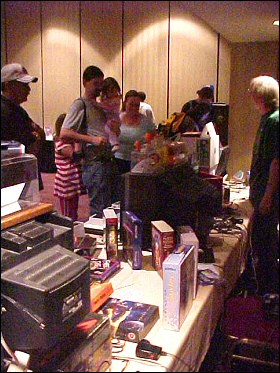 OKGE 2004: The Phosphor Dot Fossils Booth