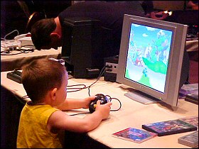 Playing at OKGE 2004