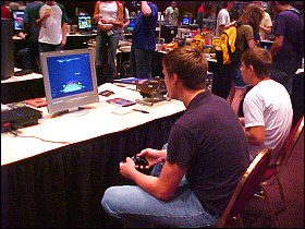 Space Invaders at OKGE 2004