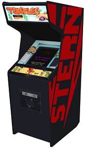 3-D computer rendering of Turtles cabinet