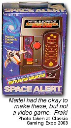 Battlestar Galactica handheld LED game