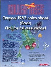 Killer Bees! sales flyer