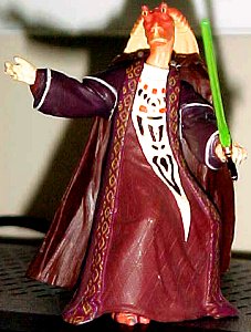 Star Wars Episode II Darth Jar Jar figure - photo copyright 2002 Earl Green / theLogBook.com