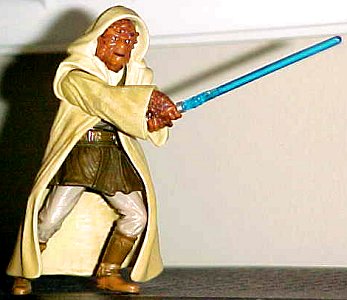 Star Wars Episode II Nikto Jedi figure - photo copyright 2002 Earl Green / theLogBook.com