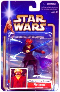 Star Wars Episode II Plo Koon figure - photo copyright 2002 Earl Green / theLogBook.com