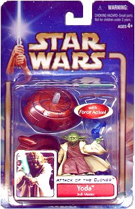 Star Wars Episode II Yoda figure - photo copyright 2002 Earl Green / theLogBook.com