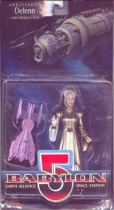 Babylon 5 action figures - photo copyright 1999 Earl Green / theLogBook.com