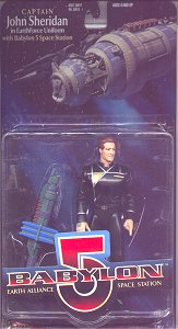 Babylon 5 action figures - photo copyright 1999 Earl Green / theLogBook.com