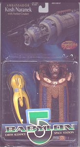 Babylon 5 action figures - photo copyright 1999 Earl Green / theLogBook.com