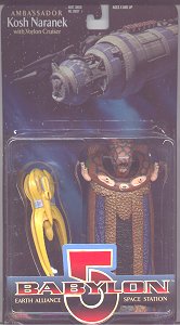 Babylon 5 action figures - photo copyright 1999 Earl Green / theLogBook.com