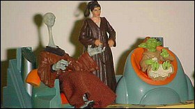 Star Wars Jedi Council figures - photo copyright 2004 Earl Green / theLogBook.com