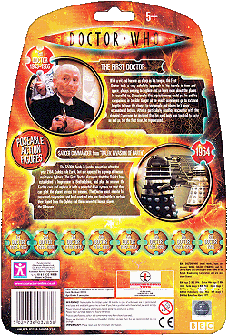 The First Doctor - cardback scan