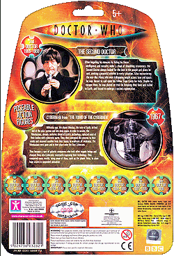 The Second Doctor - cardback scan