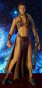 Star Wars Princess Leia in Slave Garb figure - photo copyright 1999 Earl Green / theLogBook.com