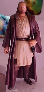 Star Wars Episode I Qui-Gon Jinn figure - photo copyright 1999 Earl Green / theLogBook.com