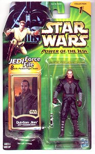 Star Wars Qui-Gon Jinn Jedi Training Gear figure - photo copyright 2001 Earl Green / theLogBook.com