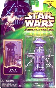 Star Wars FX-7 figure - photo copyright 2002 Earl Green / theLogBook.com