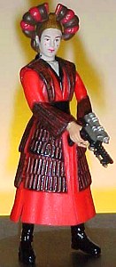 Star Wars Sabe figure - photo copyright 2002 Earl Green / theLogBook.com