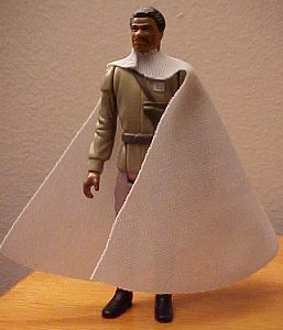 Star Wars General Lando Calrissian figure - photo copyright 1999 Earl Green / theLogBook.com