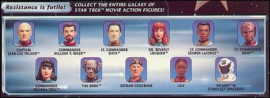 Star Trek: First Contact action figures