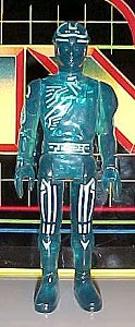 Tron action figures - photo copyright 2001 Earl Green / theLogBook.com