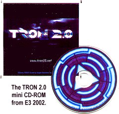 Tron (2002) E3 swag - photo copyright 2002 Earl Green / theLogBook.com