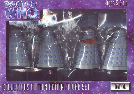 Early Daleks boxed set - photo copyright 2000 Earl Green / theLogBook.com